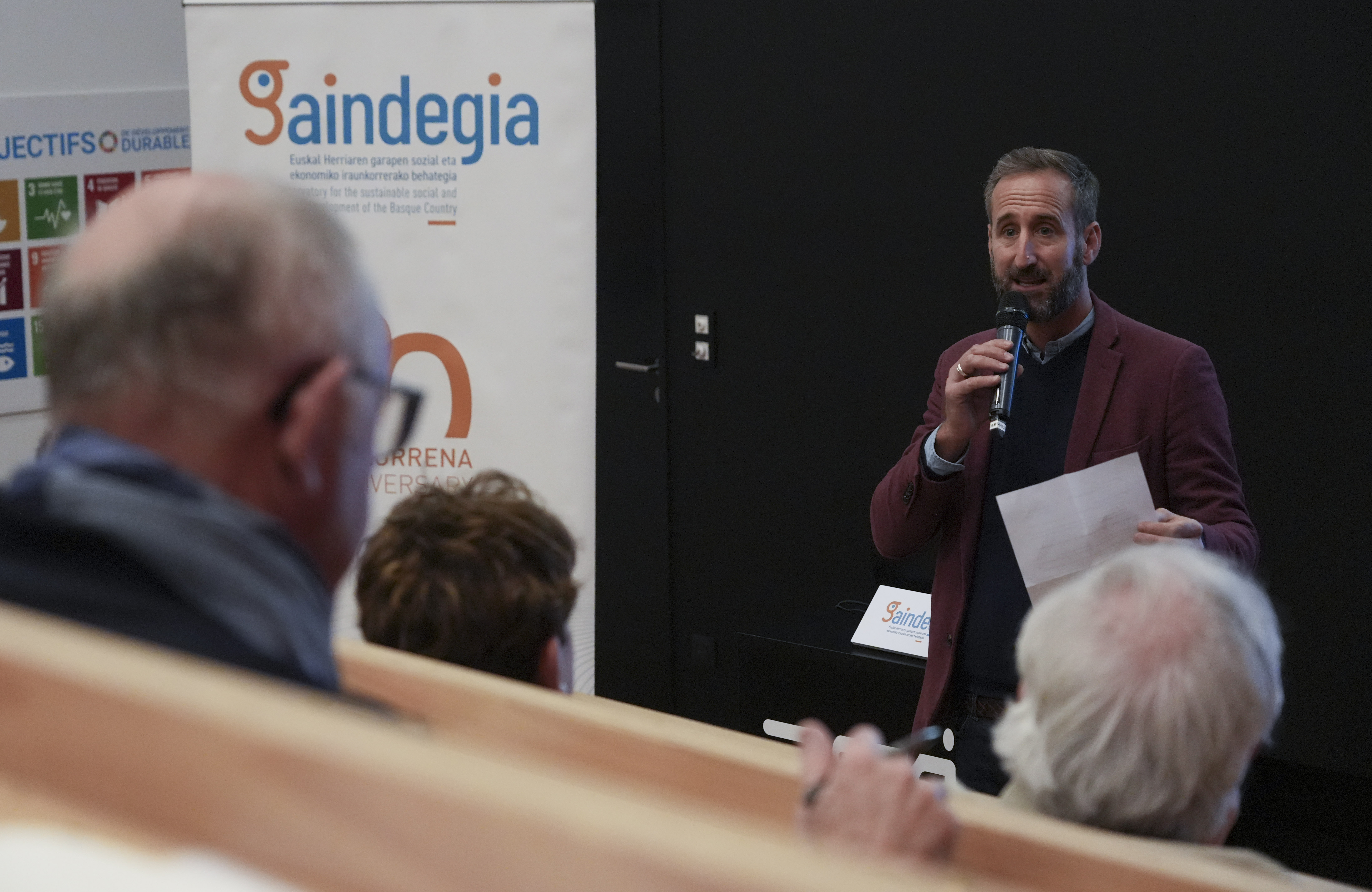 Presentación del informe Iparralde/Euskal Herria 2004/2024 en Estia