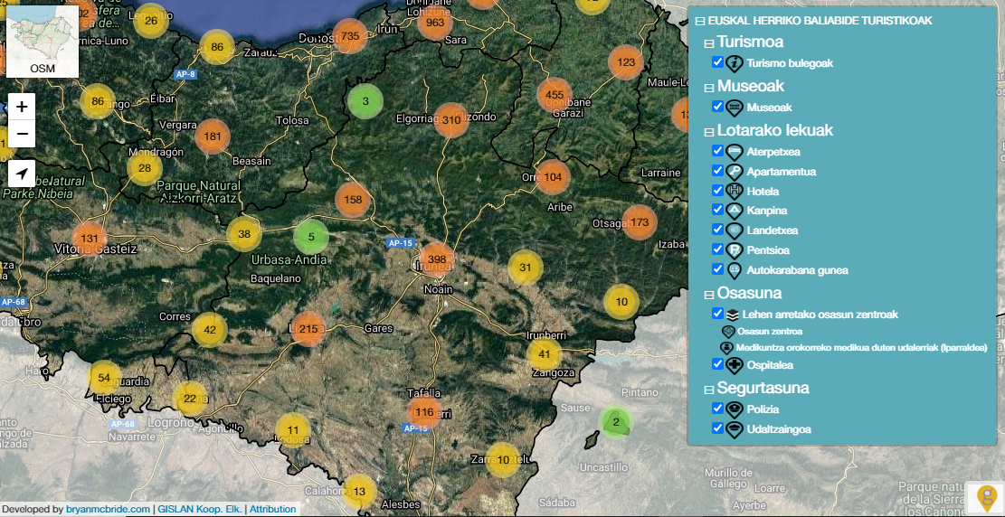  Baliabide turistikoen mapa interaktiboa [www.euskalherrikomapa.eus]