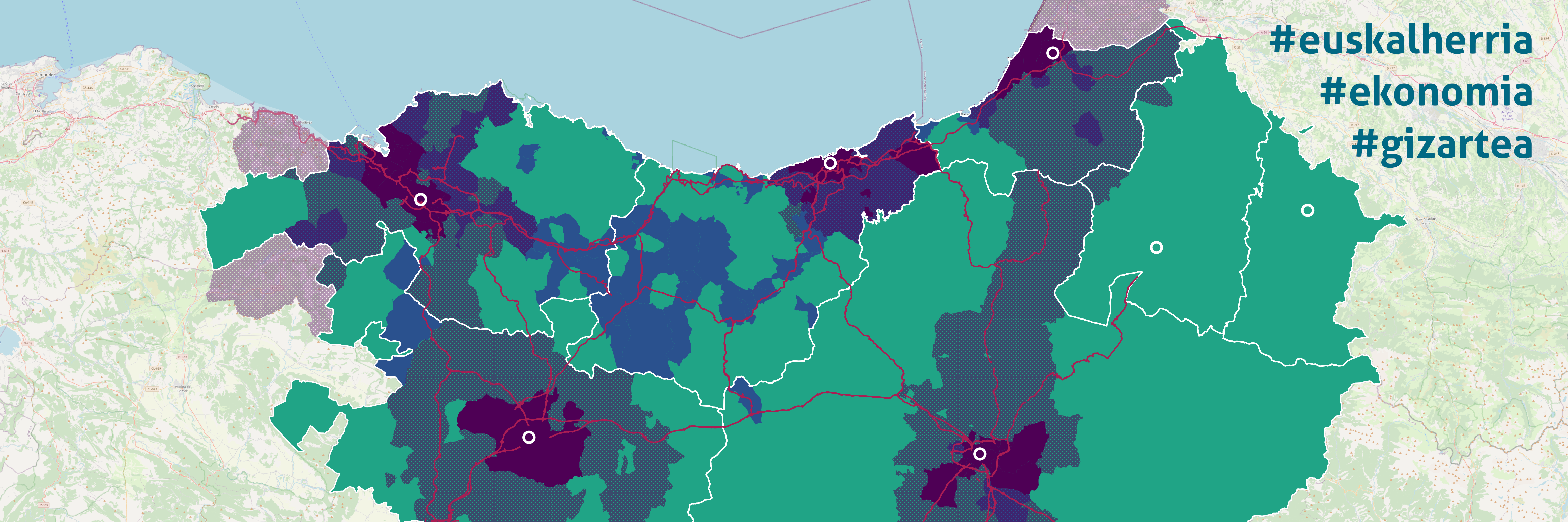 Euskal Herriaren dimentsio sozioekonomiko nagusiak ezagutzera emateko plataforma berria