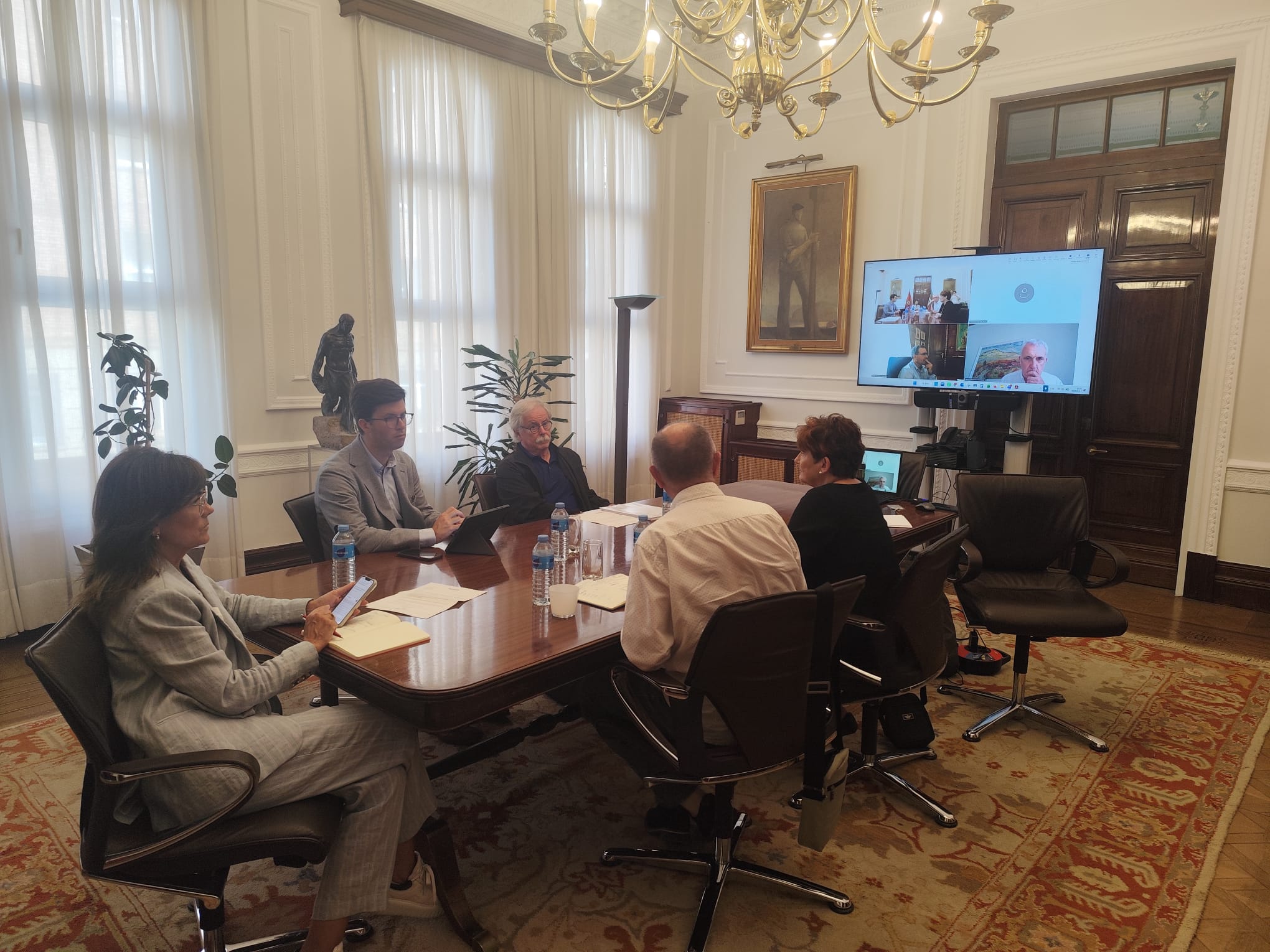Institutional "summit" to evaluate and finance Gaindegia