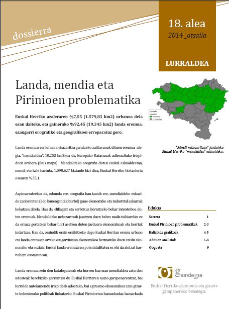 [DOSIERRA] Landa, mendia eta Pirinioen problematika