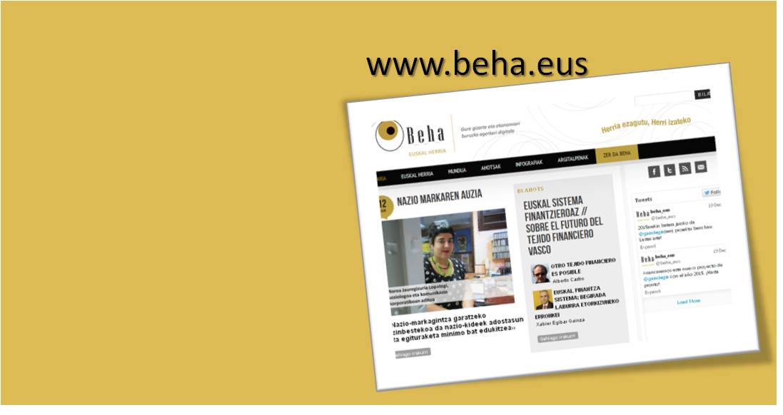 Nace "Beha Euskal Herria"