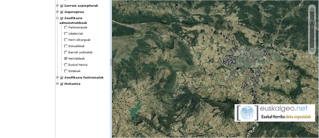 La ubicación de los polígonos industriales de Euskal Herria, en un sólo click