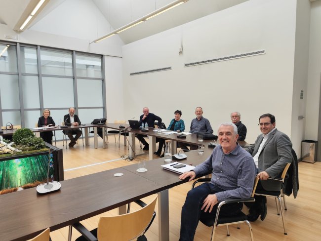 Réunion tenue au Palais de l'Europe le 15/04/2025