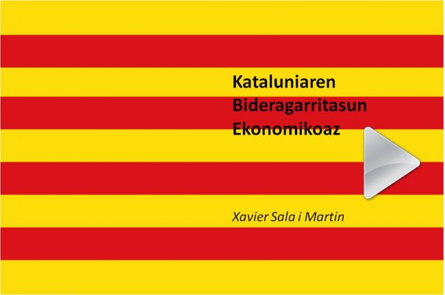 Xavier Sala i Martin hace números y rebate las amenzas sobre la independencia de Catalunya