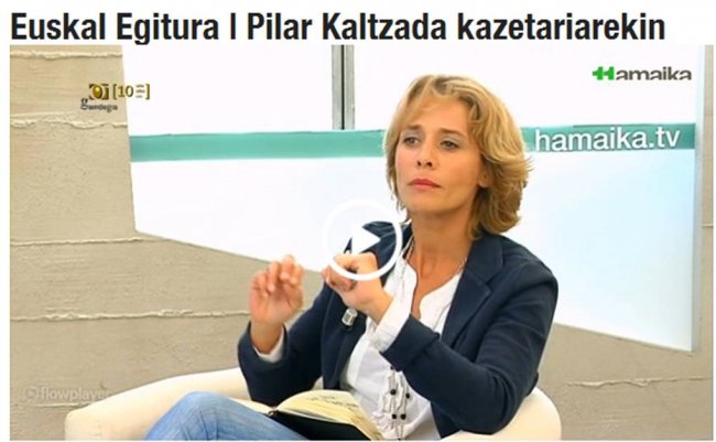 [BIDEOA] Entrevista a la periodista Pilar Kaltzada, sobre identidad e imagen territorial 